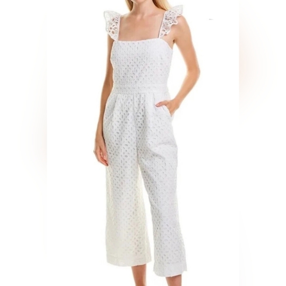 NWT J. Crew Women's Kasana Jumpsuit Wide Leg Fluttery Size 8 US Petite Medium - Picture 3 of 14